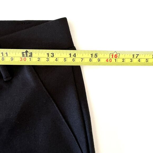 Quince Women’s Ultra-Stretch Ponte Knit Straight Leg Pant Black - Picture 6 of 11